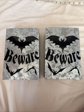Metal Halloween Luminary